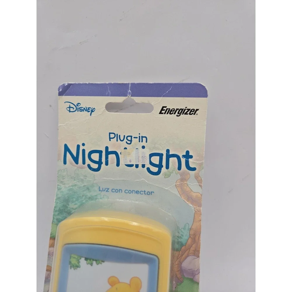 Vintage Disney Winnie The Pooh Night Light Energizer Brand New Old Stock